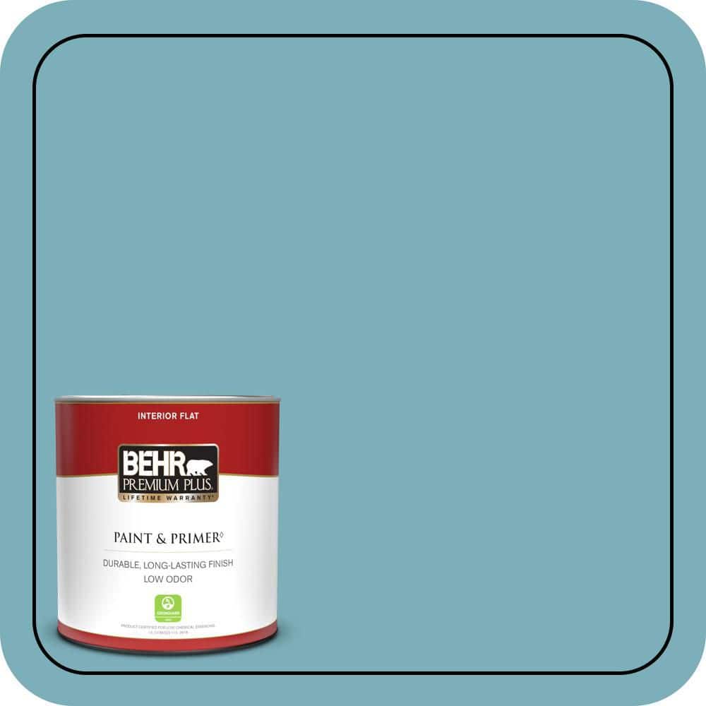 1 qt. #520F-4 November Skies Flat Low Odor Interior Paint & Primer price history on PriceWatchPro