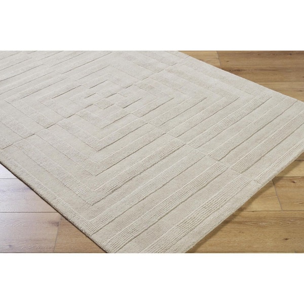 Mystique Brown Global Geometric 3 ft. x 5 ft. Area Rug