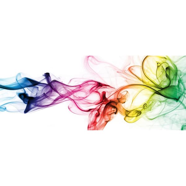 Dimex Warm Smoke Abstract Wall Mural