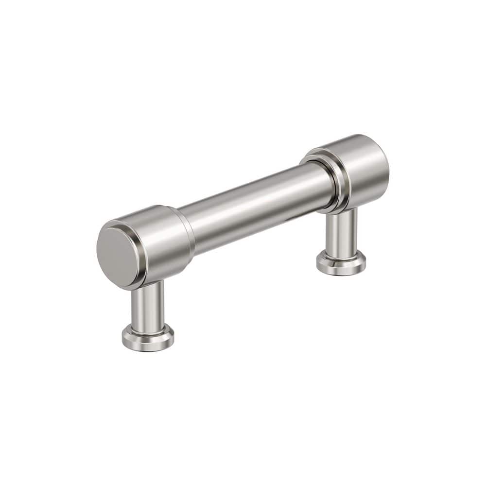 Faircrest 3 in. (76mm) Center-to-Center Polished Nickel Bar Cabinet Pull price history on PriceWatchPro
