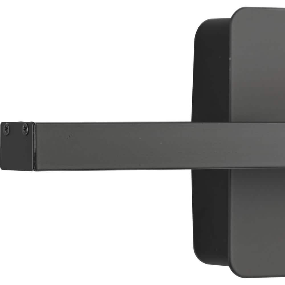 16-Inch Matte Black Aluminum LED Linear Vanity Light