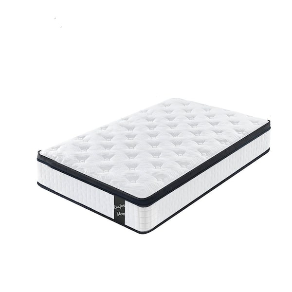 12 in. Full Size Hybrid Mattress, CertiPUR-US Memory Foam and Pocket Springs,OEKO-TEX Cover, Medium Plush, Edge Support