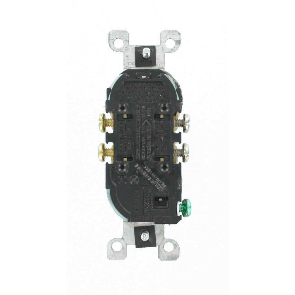 Ivory Tamper Resistant Duplex Power Socket Mechanism