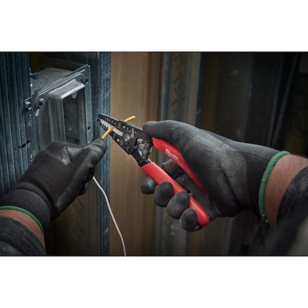 Milwaukee - Electrician's Screwdriver, Lineman's Plier & Wire Stripper Hand Tool Kit (3-Piece)