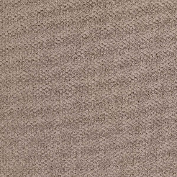 TrafficMaster Bayburn  - Dragonfly - Gray 15 ft. 24 oz. Polyester Pattern Installed Carpet
