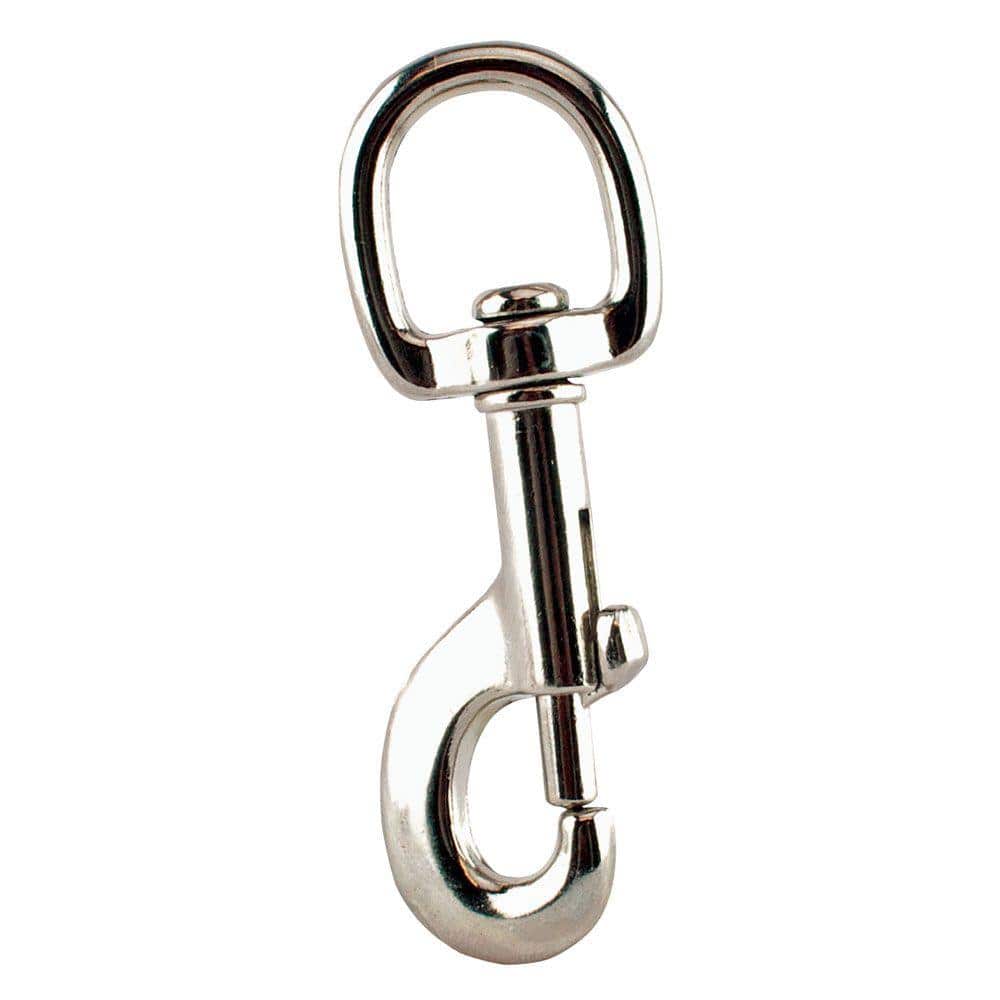 Color : Silver, Size : 82mm YDSHOLL 2PCS Diving 316 Stainless Steel Swivel Bolt Snap Hook Clip 65mm 72mm 82mm 91mm Stainless Steel Oval Swivel Spring Snap Hook 