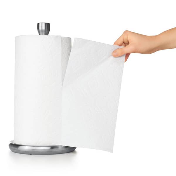  OXO Good Grips SimplyTear Paper Towel Holder, Stain