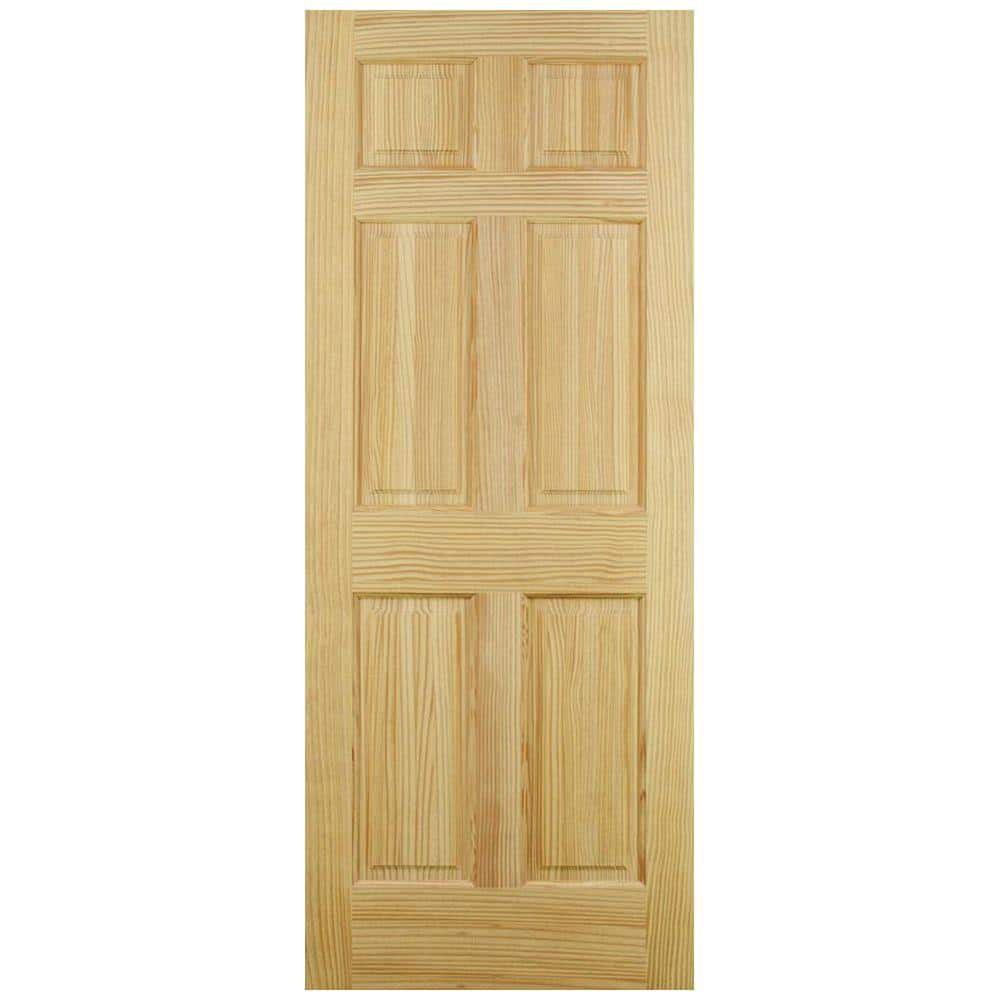 JELD-WEN 18 In. X 80 In. Unfinished Flush Hardwood Interior Door Slab ...