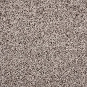 8 in. x 8 in. Texture Carpet Sample - Playful Moments I (M) -Color Parchment