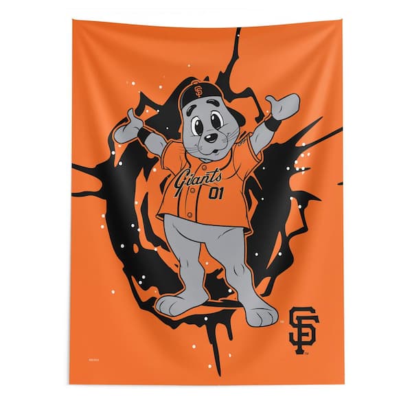 THE NORTHWEST GROUP MLB SF Giants Mascot Printed Wall Hanging