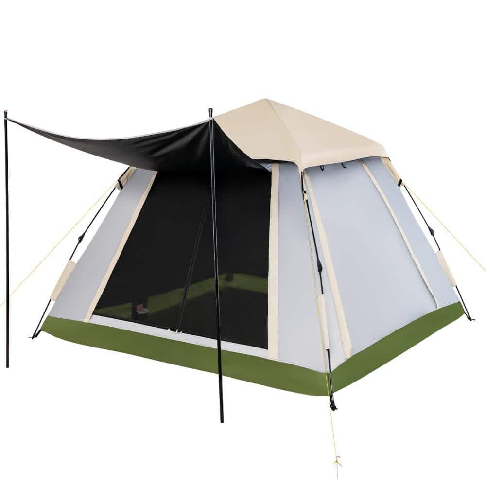 2 to 4 Person Instant Pop Up Camping Tent with 2000 mm Waterproof Rainfly and Mesh Vents price history on PriceWatchPro