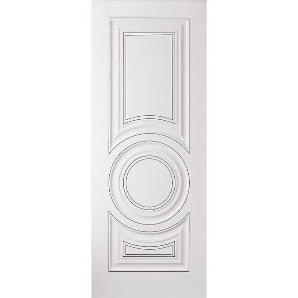 7855 36 in. x 96 in. Sold Core White Enamel Color Wood Interior Door Slab