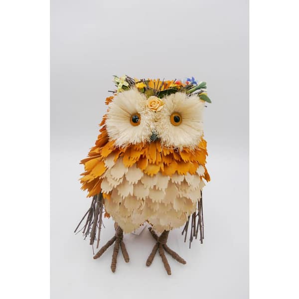 BELL NURSERY Decorative Standing Owl Arrangement