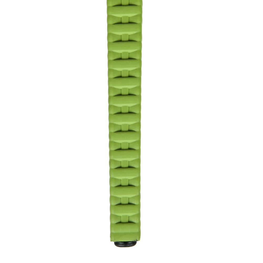Green Polypropylene Weave Design Stackable Dining Arm Chair