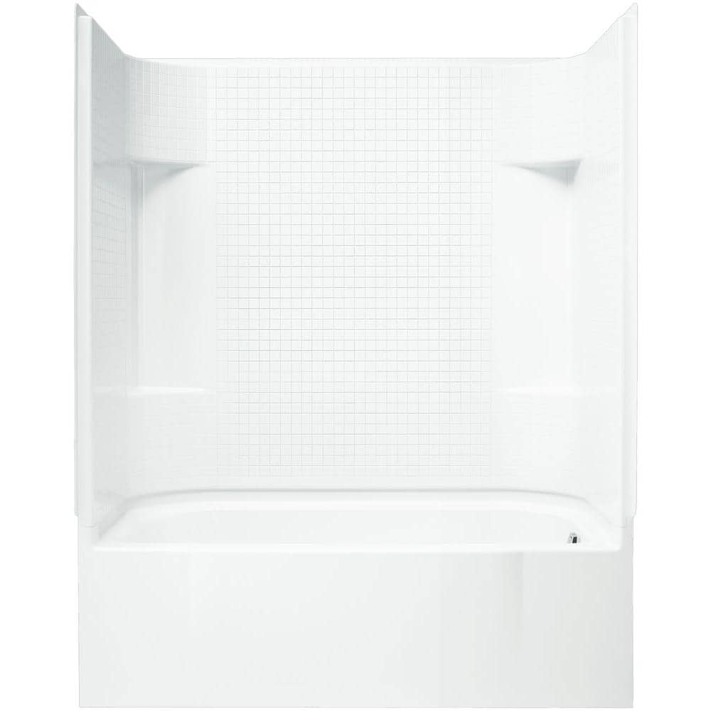 Accord 31-1/4 in. x 60 in. x 73-1/4 in. Standard Fit Shower Kit in White price history on PriceWatchPro