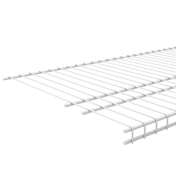 ClosetMaid SuperSlide 72 in. W x 16 in. D White Ventilated Wire Shelf