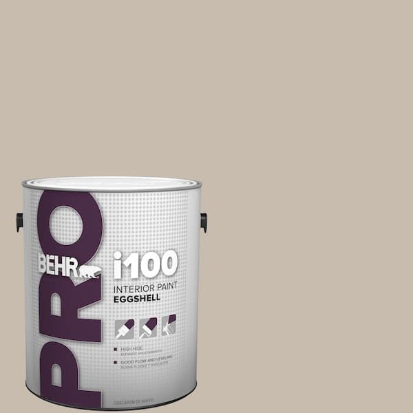 BEHR PRO 1 gal. #ECC-44-1 Barley Field Eggshell Interior Paint