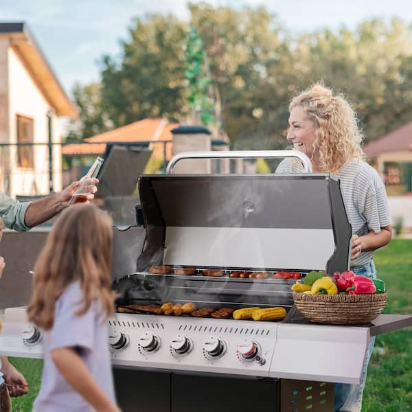 Propane Gas Best Charcoal Grill Under $500 Royal Gourmet 6-Burner