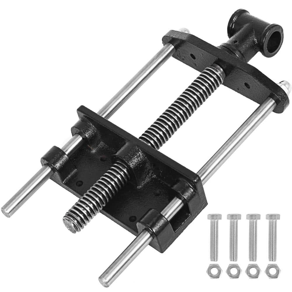 VEVOR Woodworking Bench Vise 7 in. Heavy-Duty Steel and Cast Iron ...