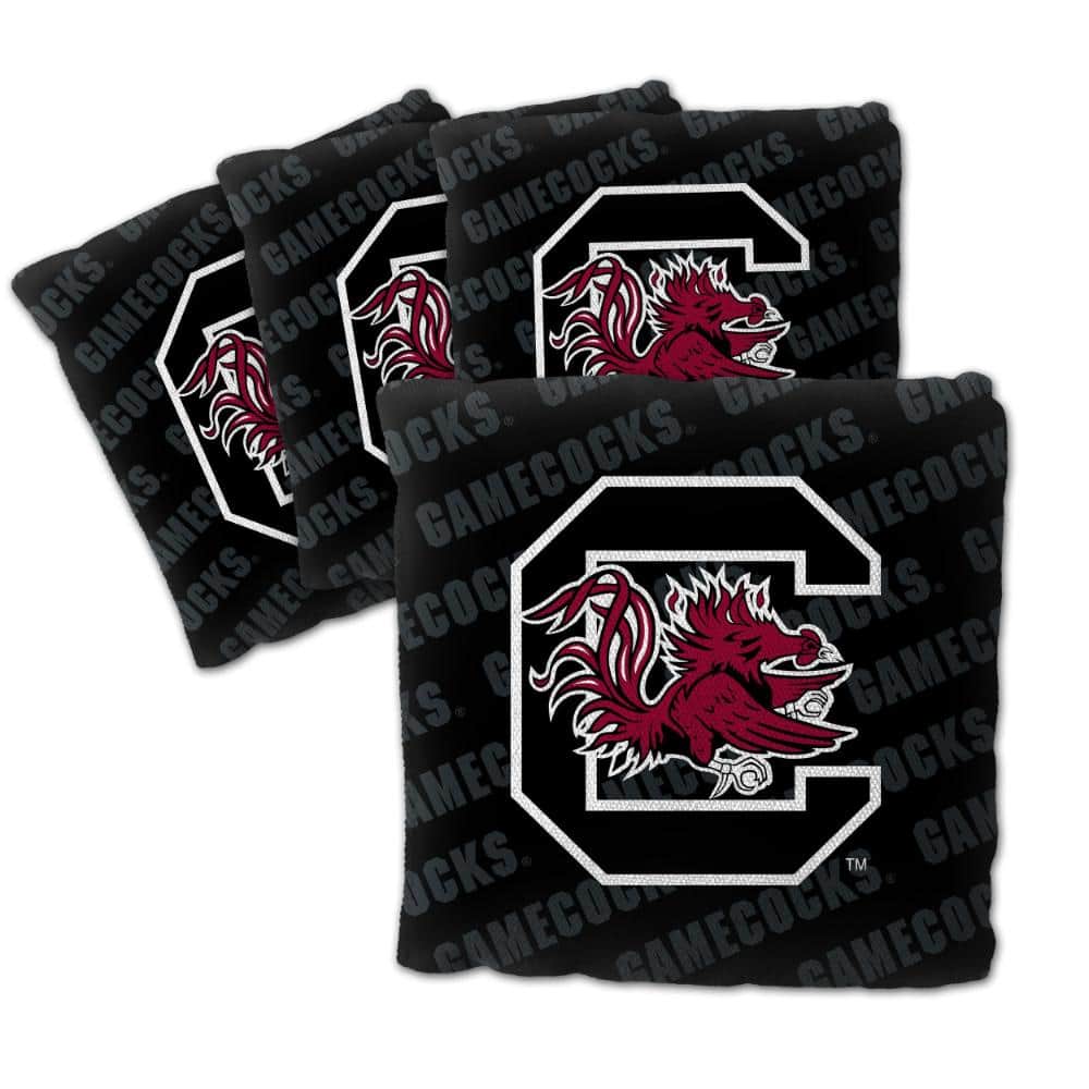 SC Gamecocks Black Bean Bags 4pk product image for price tracking