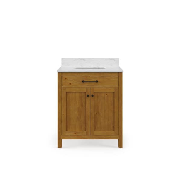 Deluxe 30 in. W x 22 in. D x 34 in. H Freestanding Bath Vanity in