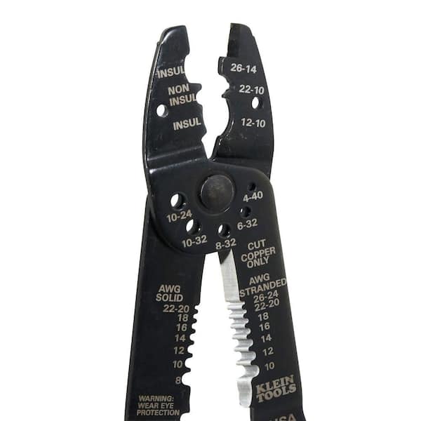 Klein Tools Multi Tool, Stripper, Crimper, Wire Cutter, 8-22 AWG 1001
