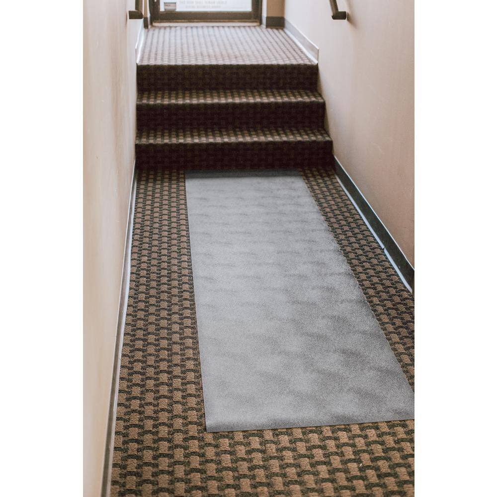 Slate Grey 27" x 96" Vinyl Garage Floor Runner