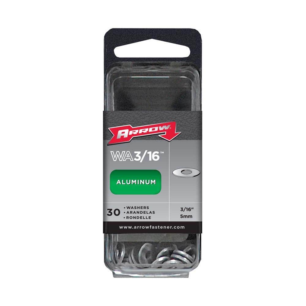 3/16 in. Aluminum Rivet Washers (30-Pack)