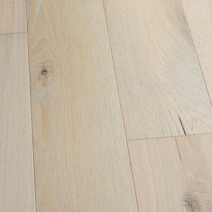 Point Loma French Oak 1/2 in. T x 7.5 in. W Tongue & Groove Wirebrushed Engineered Hardwood Flooring (1399.2 sq.ft./plt)