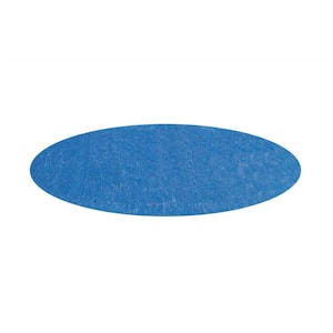 Flowclear 18 ft. x 18 ft. Round Blue Above Ground Pool Solar Cover
