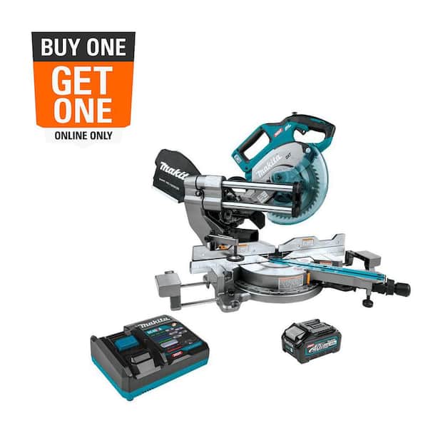 40V max XGT Brushless Cordless 8-1/2 in. Dual-Bevel Sliding Compound Miter Saw Kit, AWS Capable (4.0Ah)