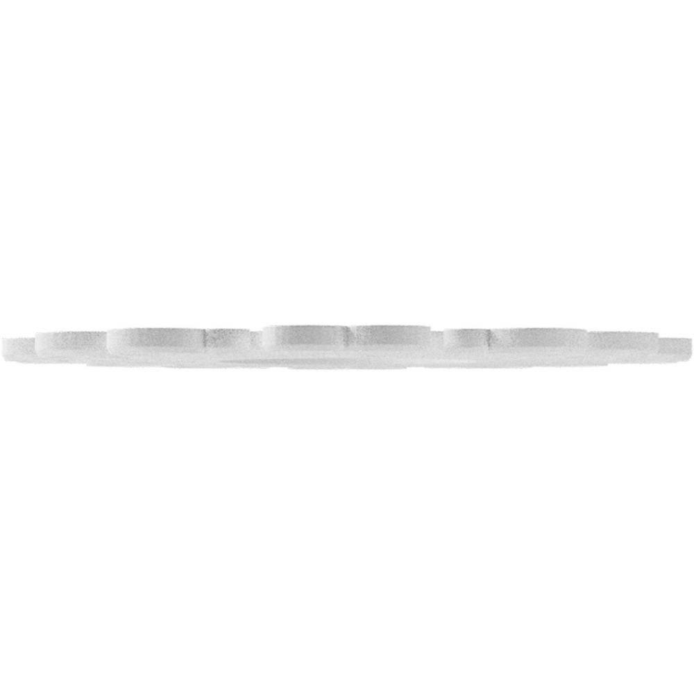 22'' White PVC Pierced Ceiling Medallion with Intricate Design