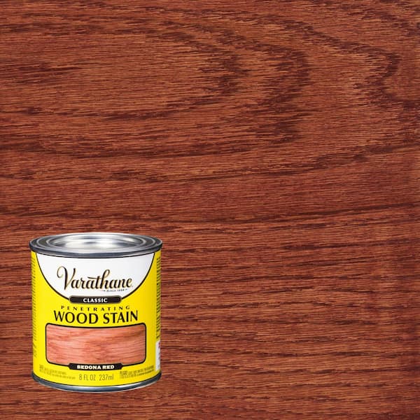 Varathane 8 Ounce Sedona Red Classic Interior Wood Stain (4-Pack)
