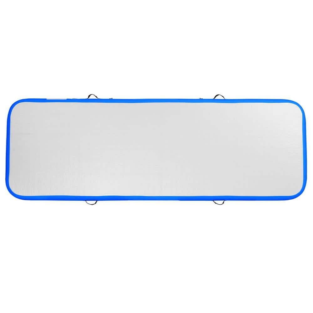 Blue PVC Inflatable Gymnastics Tumbling Mat, 118"