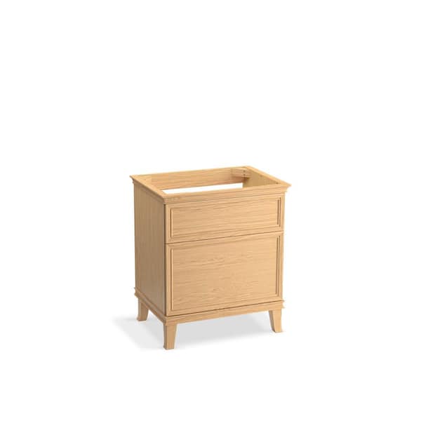 KOHLER Artifacts 30 in. W x 21.89 in. D x 34.49 in. H Bath Vanity Cabinet without Top in Weathered Oak