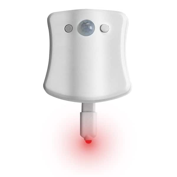 1/2Pack Toilet Night Light 8 Colors Changing LED Automatic PIR Motion  Sensor Toilet Night Light Bowl for Bathroom Washing Room