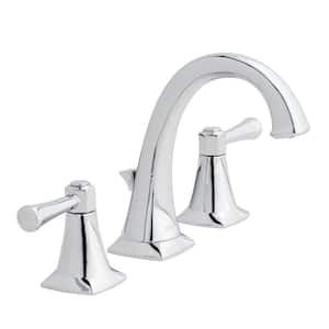 Stillmore 8 in. Widespread Double-Handle High-Arc Bathroom Faucet in Polished Chrome
