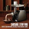 Weston #12 1 HP Electric Meat Grinder and Sausage Stuffer 33-1301-W - The  Home Depot