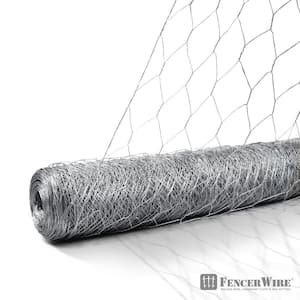 4 ft. x 25 ft. 20 Gauge Galvanized Poultry Hex Netting with 2 in. Mesh