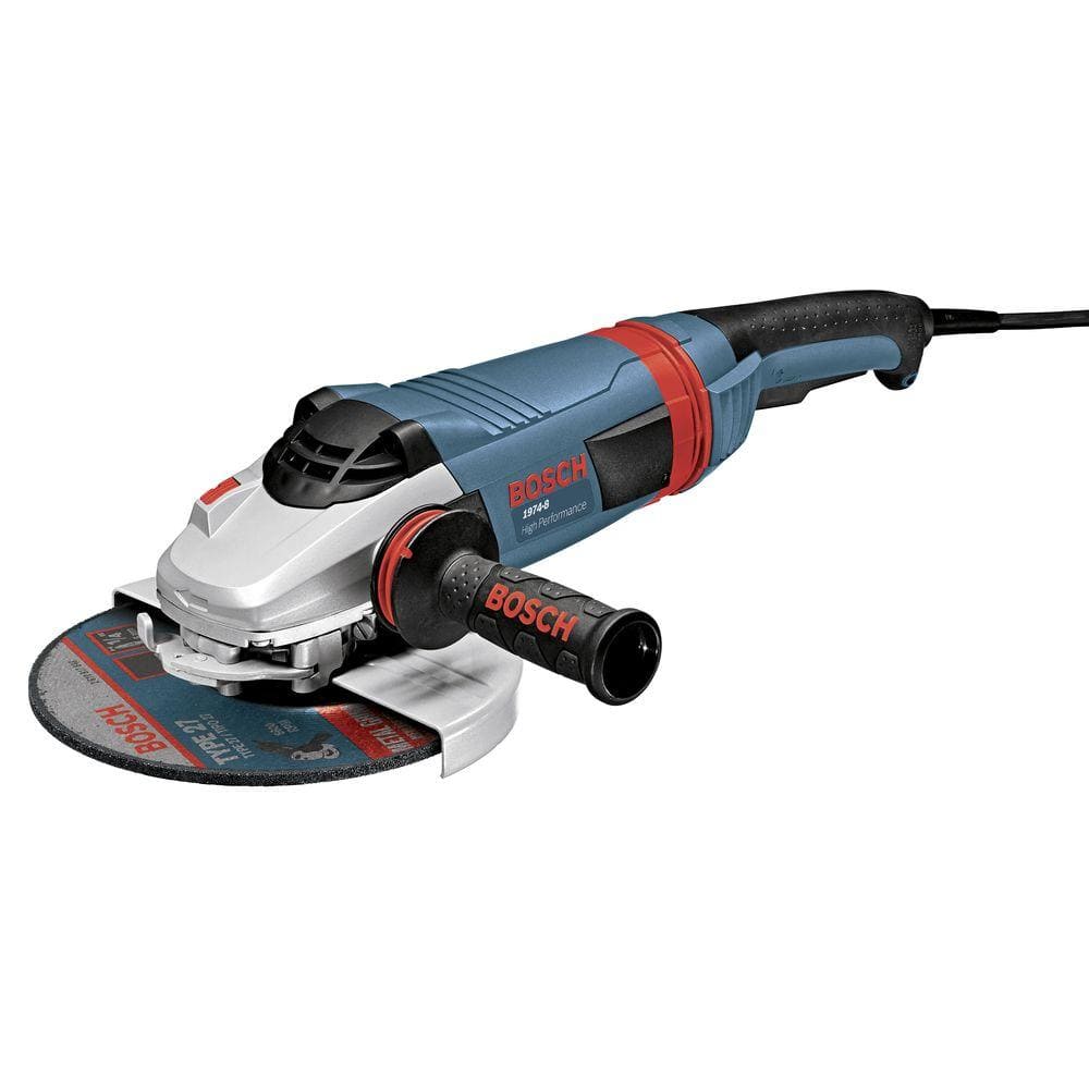15 Amp Corded 7 in. Large Angle Grinder