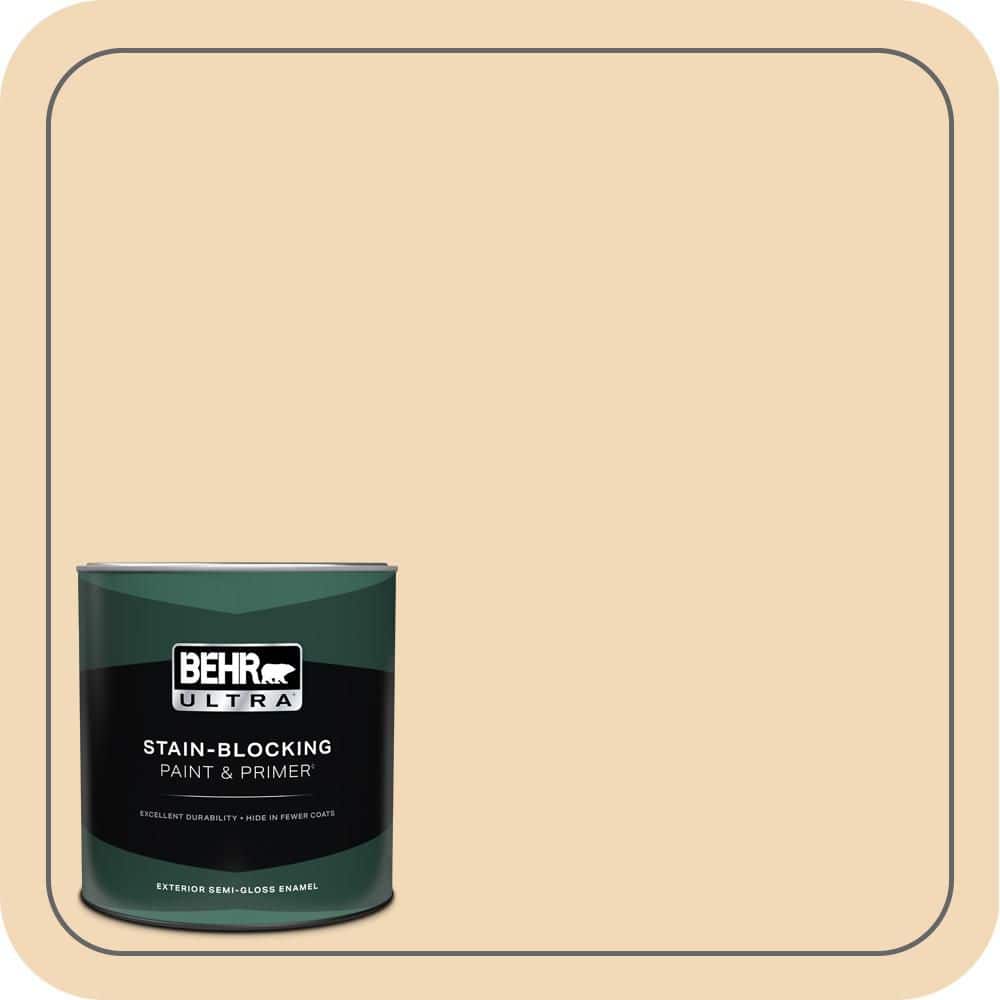 1 qt. #PPH-13 Vanilla Cone Semi-Gloss Enamel Exterior Paint & Primer price history on PriceWatchPro