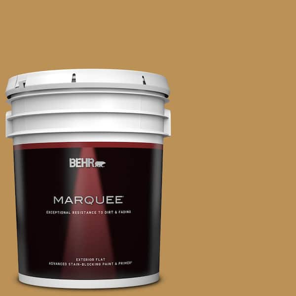 BEHR MARQUEE 5 gal. #MQ4-07 Radiance Flat Exterior Paint & Primer