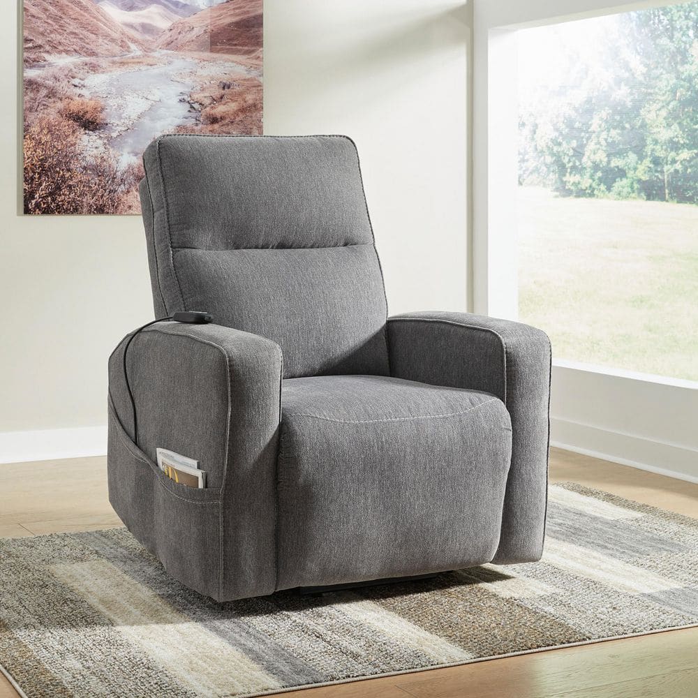 Signature DESIGN BY ASHLEY Starganza Gray Polyester Standard (No