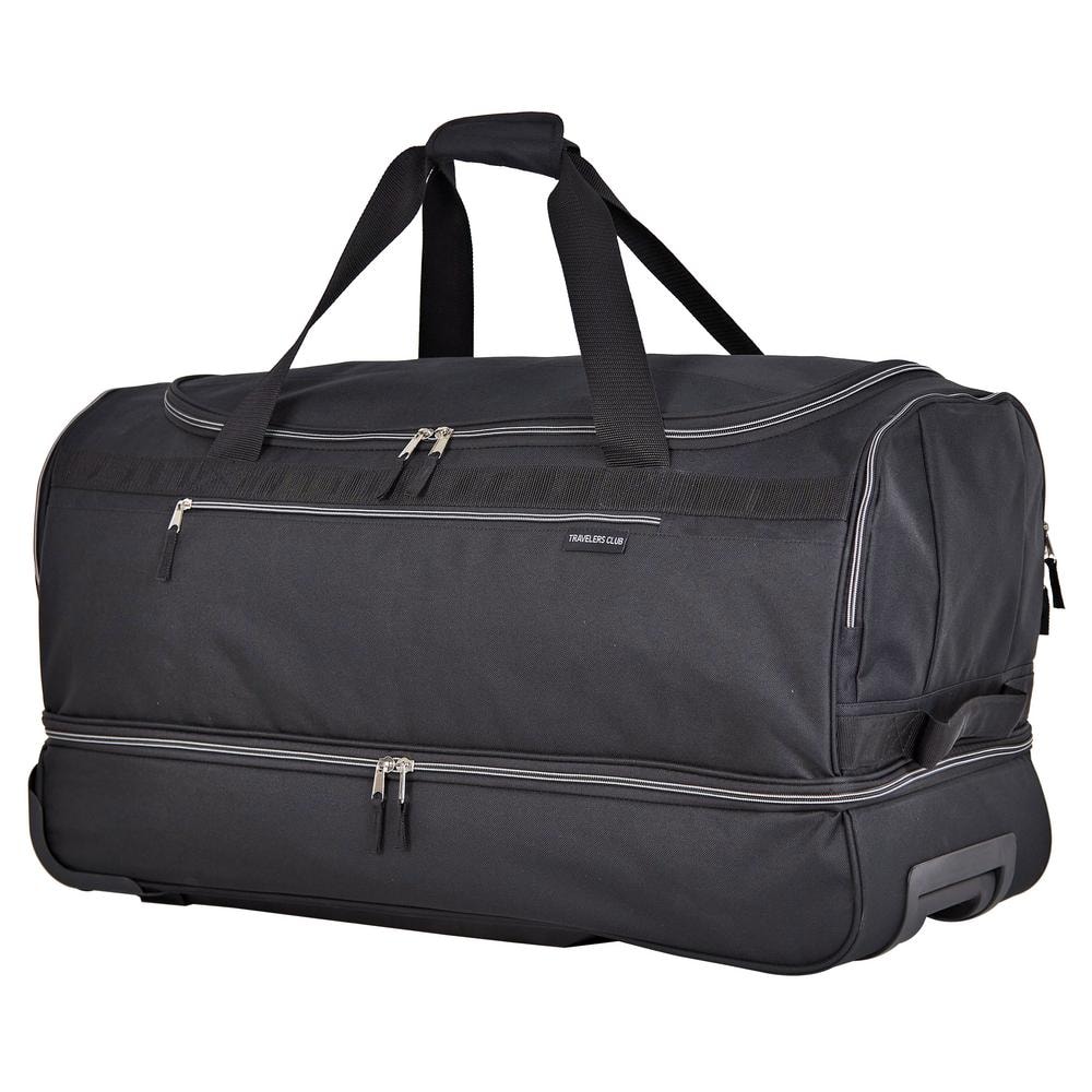 TCL 30 in., 2-Section Rolling Duffel with Telescopic Handle TCL-47830 ...