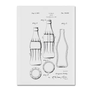 19 in. x 14 in. "Coca Cola Bottle Patent 1937" by Claire Doherty Printed Canvas Wall Art