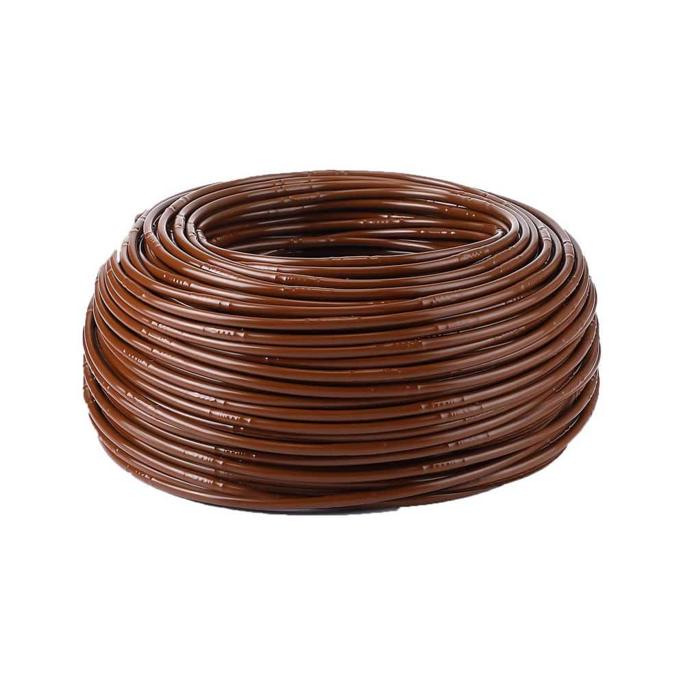1/4 in. Drip Irrigation Tubing 492 ft. Length w/6 in. Emitter Spacing PVC Garden Watering Hose for Flower Bed Greenhouse price history on PriceWatchPro