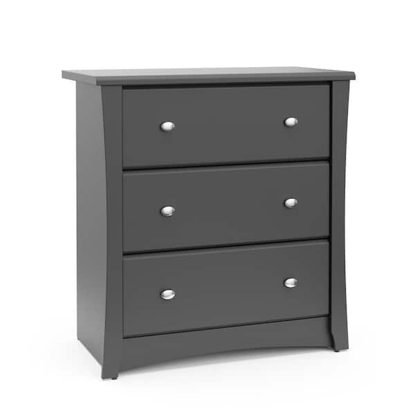 Storkcraft crescent shop 3 drawer chest