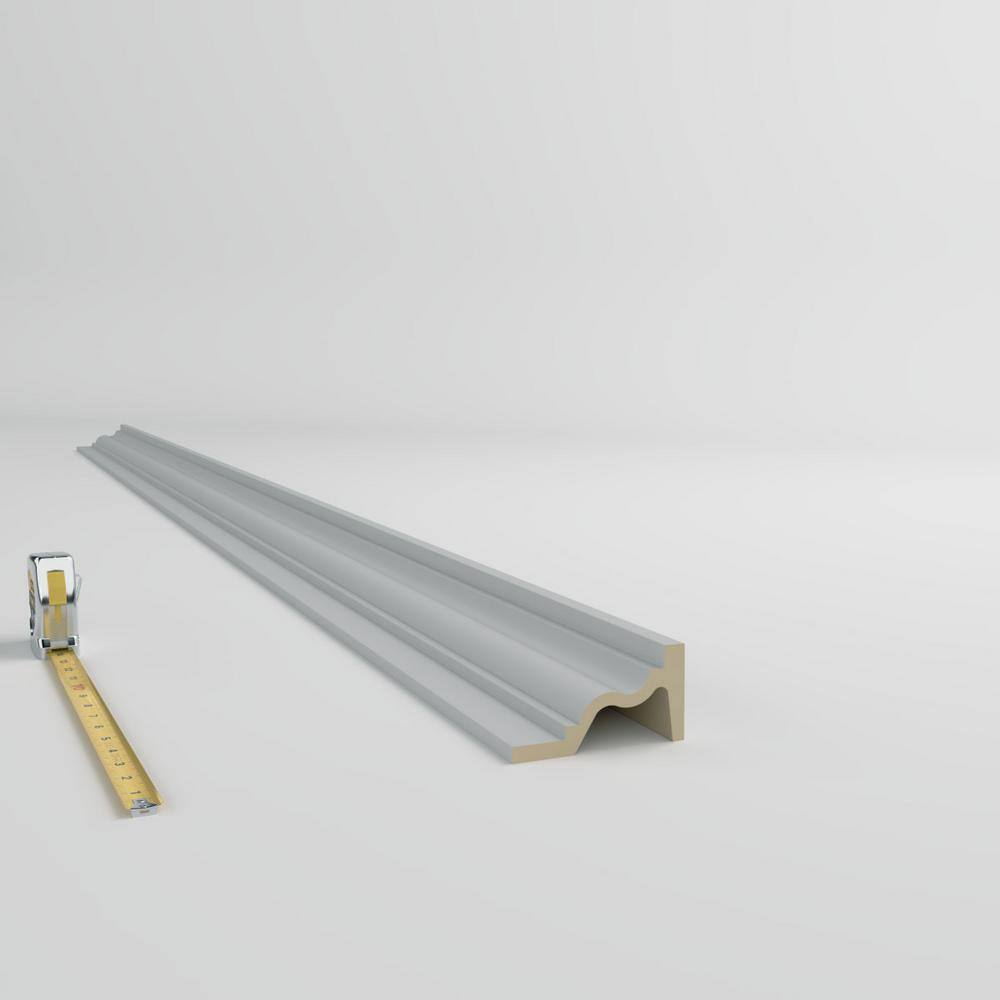 4.5 in. Primed Gray Polyurethane Panel Moulding