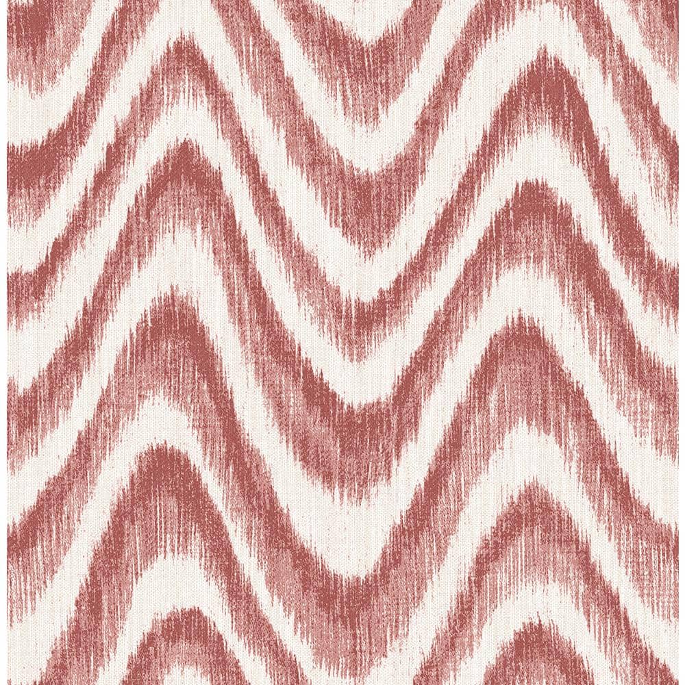 Bargello Red Faux Grasscloth Wave Red Wallpaper Sample price history on PriceWatchPro