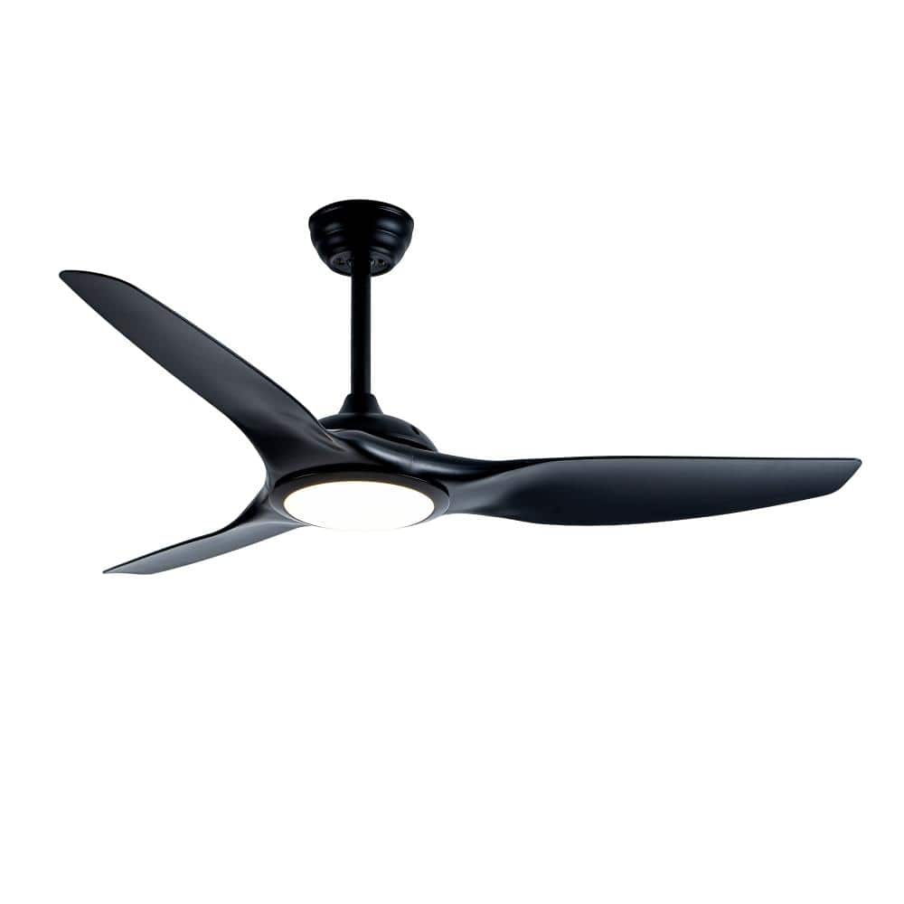 "52"" ABS Blades Ceiling Fan With Light, 6 Speed/6 Speed/Adjustable Height 3 Color Temperatures Ceiling Fan Indoor" price history on PriceWatchPro